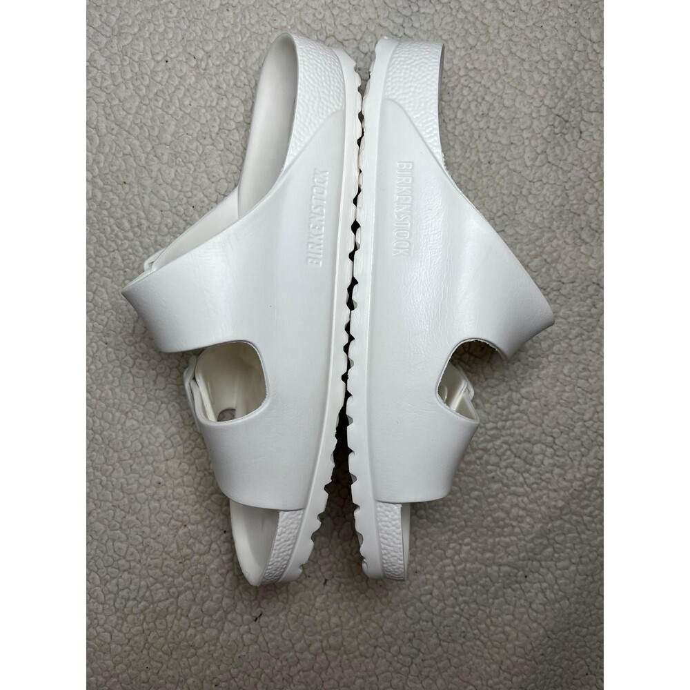 Birkenstock Arizona EVA Sandals White Slip On Water Resistant Size 38